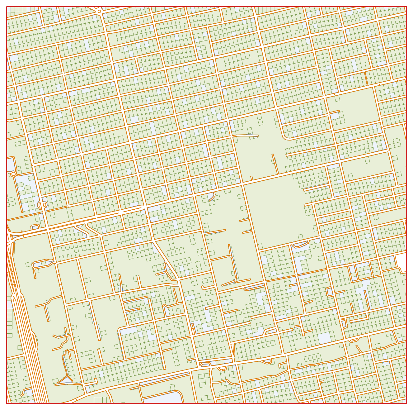 Cadastre FTTH complet : îlots, lots, routes réelles